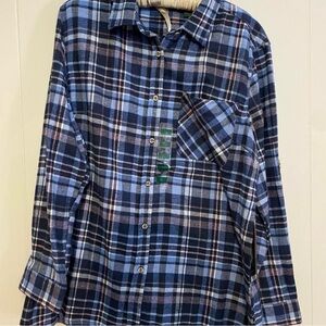 Women’sBlue Plaid Shirt